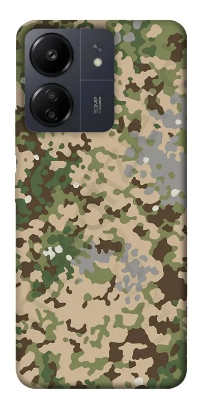 Чохол на Xiaomi Redmi 13C camouflage v5 фото 1 з 1