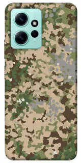Чохол на Xiaomi Redmi Note 12 4G camouflage v5 фото 1 з 1