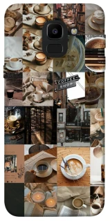 Чохол на Samsung J600F Galaxy J6 (2018) Coffee collage ver.3 фото 1 з 1