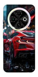 Чехол на TECNO Spark 30C Red sports car фото 1 из 1