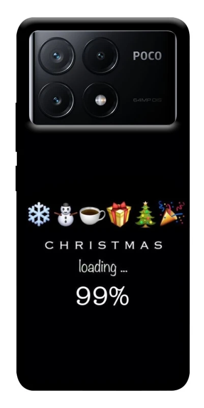 Чохол на Xiaomi Poco X6 Christmas Loading фото 1 з 1