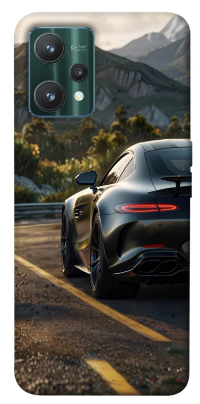Чехол на Realme 9 Pro Car in the mountains фото 1 из 1