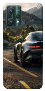 Чехол на Realme 9 Pro Car in the mountains фото 1 из 1