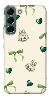 Чехол на Samsung Galaxy S22 Labubu Green Heart фото 1 из 1