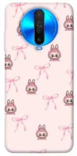 Чохол на Xiaomi Poco X2 Pink bows and Labubus фото 1 з 1