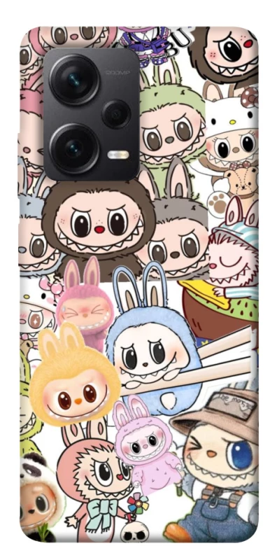 Чохол на Xiaomi Redmi Note 12 Pro 5G All Labubus фото 1 з 1