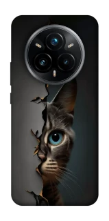 Чехол на Realme 14 Pro Кот-подглядыватель v2 фото 1 из 1