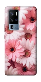 Чехол на Vivo X50 Pro+ Розовые цветы v2 фото 1 из 1