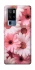 Чехол на Vivo X50 Pro+ Розовые цветы v2 фото 1 из 1
