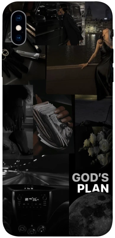Чохол на Apple iPhone XS Max (6.5") God's plan фото 1 з 1