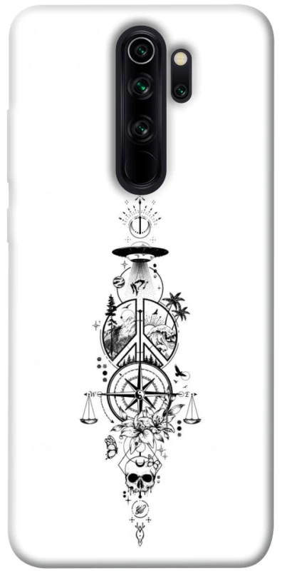 Чехол на Xiaomi Redmi Note 8 Pro Tattoo ver.7 фото 1 из 1