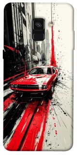 Чехол на Samsung A530 Galaxy A8 (2018) Painted Mustang фото 1 из 1
