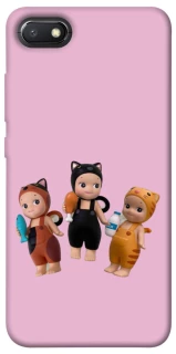 Чохол на Xiaomi Redmi 6A Cat Cafe Trio фото 1 з 1