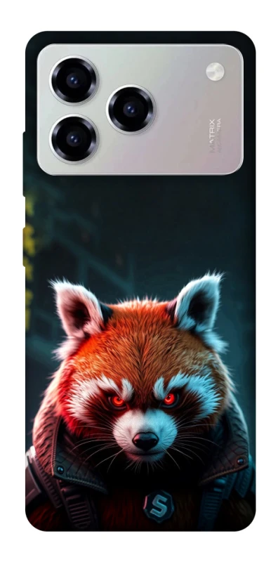 Чохол на ZTE Blade A76 Cyber Red Panda фото 1 з 1