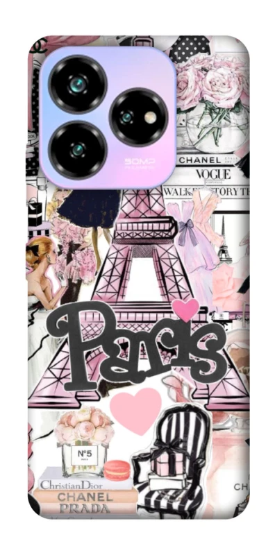 Чохол на ZTE Nubia V60 Desing Fashion collage ver.8 фото 1 з 1