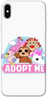 Чохол на Apple iPhone XS Max (6.5") Adopt Me Pets Logo фото 1 з 1