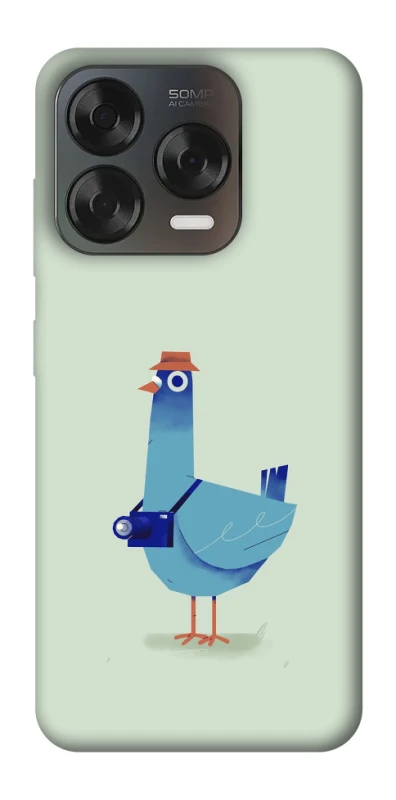 Чохол на ZTE Blade V70 Design Голуб-детектив фото 1 з 2