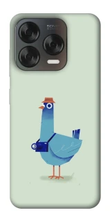 Чохол на ZTE Blade V70 Design Голуб-детектив фото 1 з 2