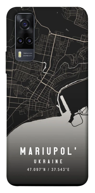 Чохол на Vivo Y31 Mariupol map фото 1 з 1
