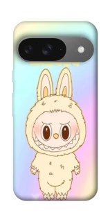 Чехол на Google Pixel 10 Fluffy Rainbow Labubu фото 1 из 1