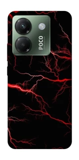 Чехол на Xiaomi Poco M7 pro 5G Красная молния фото 1 из 1