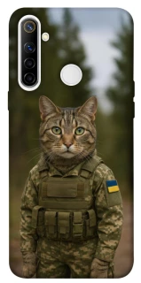 Чехол на Realme 6i Кот защитник фото 1 из 1