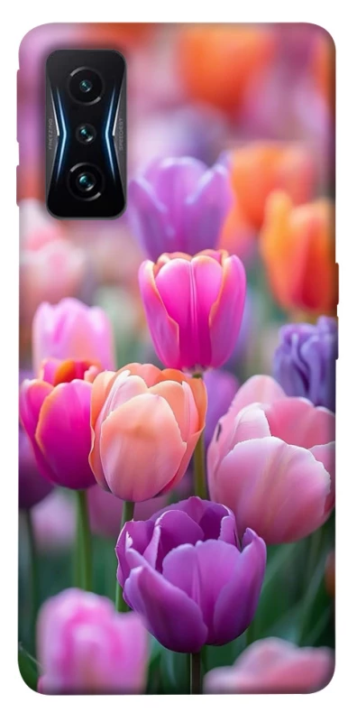 Чохол на Xiaomi Poco F4 GT Тюльпанове поле фото 1 з 1