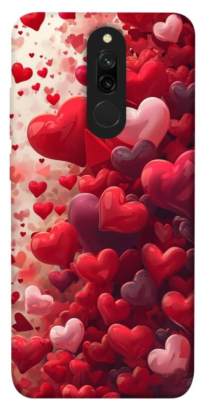 Чохол на Xiaomi Redmi 8 Many hearts фото 1 з 1