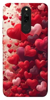 Чохол на Xiaomi Redmi 8 Many hearts фото 1 з 1
