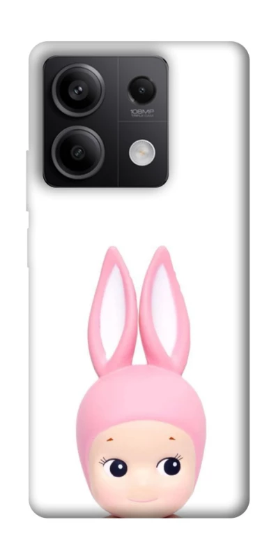 Чехол на Xiaomi Redmi Note 13 5G Minimal Bunny Peek фото 1 из 1