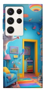 Чохол на Samsung Galaxy S23 Ultra crazy cat фото 1 з 1