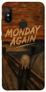 Чехол на Xiaomi Mi A2 Lite / Xiaomi Redmi 6 Pro Monday Again фото 1 из 1