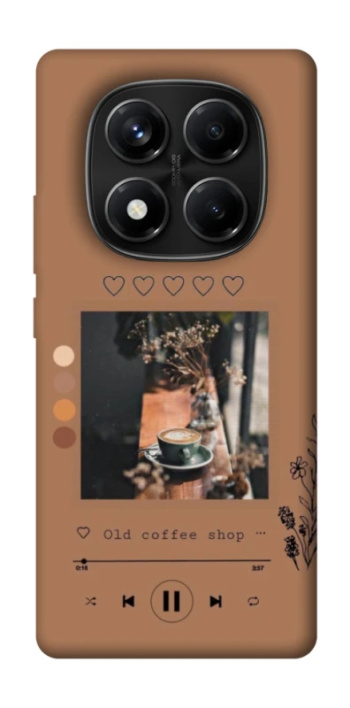 Чохол на Xiaomi Redmi Note 14 Pro 4G Coffee player фото 1 з 1