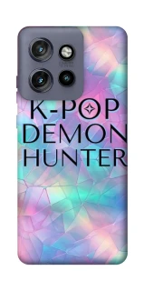 Чохол на Motorola Edge 50 Neo K-Pop Demon Hunters Logo фото 1 з 1