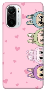 Чехол на Xiaomi Redmi K40 / K40 Pro / K40 Pro+ / Poco F3 All Labubu 4 фото 1 из 1