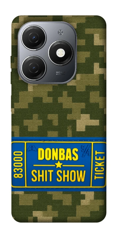Чохол на TECNO Spark 20 Donbas ticket фото 1 з 1