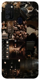 Чохол на Samsung Galaxy M21 Coffee collage ver.1 фото 1 з 1