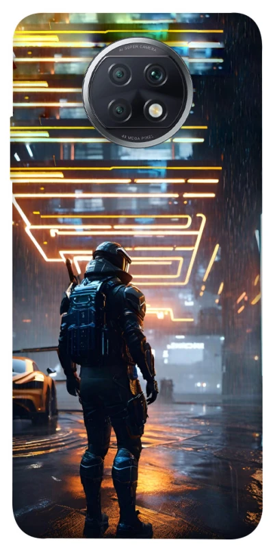 Чехол на Xiaomi Redmi Note 9 5G / Note 9T Cyber character фото 1 из 1