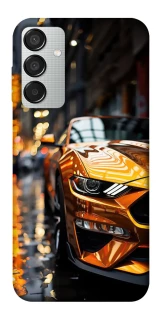 Чохол на Samsung Galaxy M15 5G Golden sports car фото 1 з 1