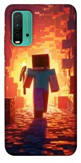 Чехол на Xiaomi Redmi Note 9 4G / Redmi 9 Power Minecraft adventure фото 1 из 1