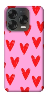 Чехол на ZTE Blade V70 Design Red hearts 2 фото 1 из 2