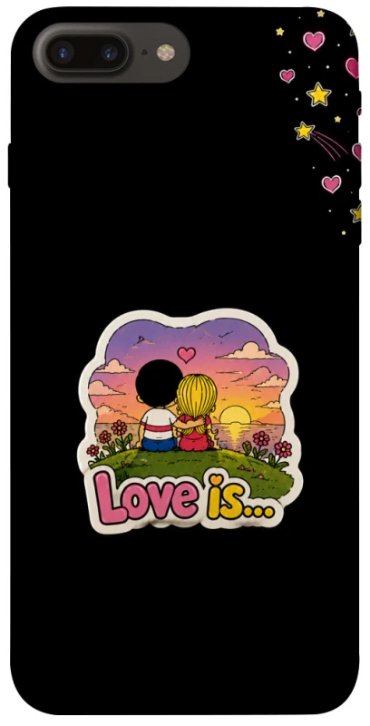 Чохол на Apple iPhone 7 plus / 8 plus Love is ver.5 фото 1 з 1