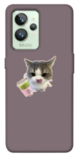 Чохол на Realme GT2 cat matcha фото 1 з 1
