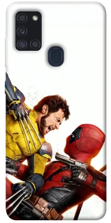 Чехол на Samsung Galaxy A21s Deadpool and Wolverine фото 1 из 1