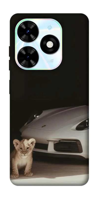 Чехол на TECNO Spark Go 2024 Porsche white фото 1 из 1