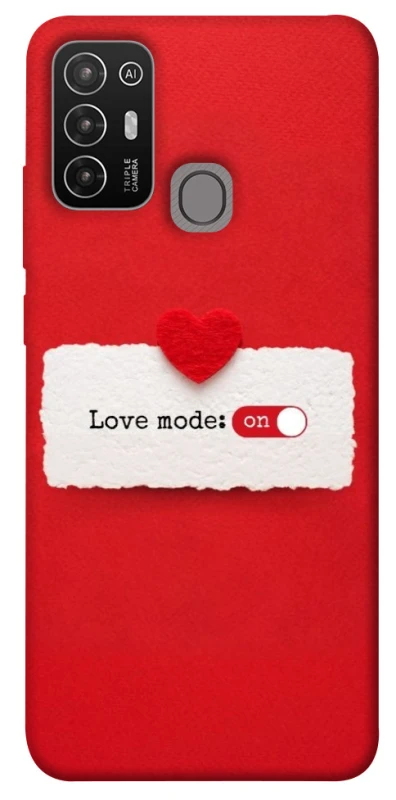 Чохол на ZTE Blade A52 Love Mode ON фото 1 з 1