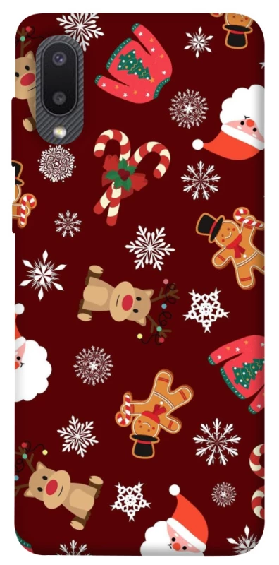 Чохол на Samsung Galaxy A02 Новорічний v6 фото 1 з 1