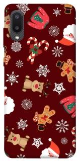 Чохол на Samsung Galaxy A02 Новорічний v6 фото 1 з 1