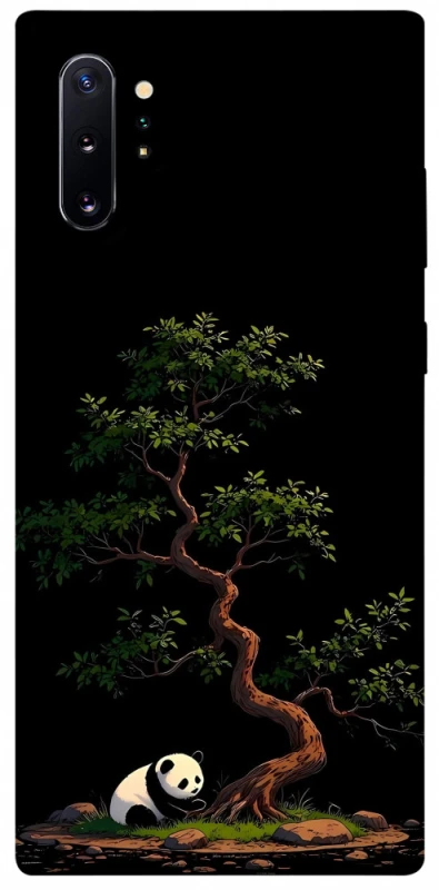Чохол на Samsung Galaxy Note 10 Plus Panda and tree фото 1 з 1