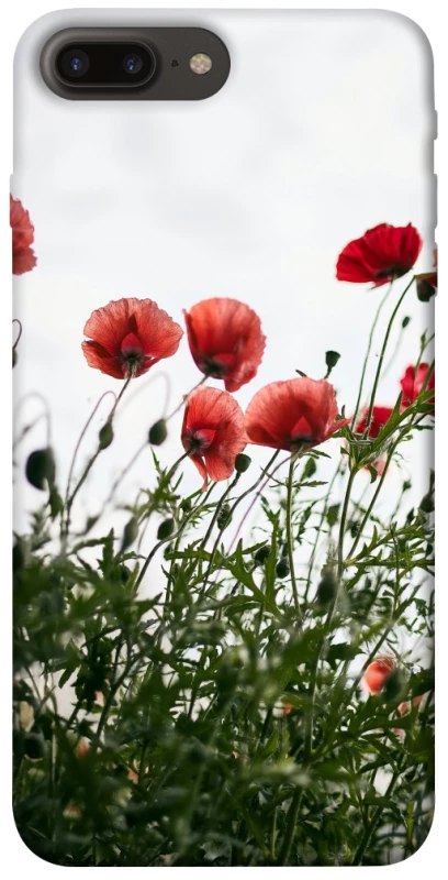 Чохол на Apple iPhone 7 plus / 8 plus Поле маків фото 1 з 1